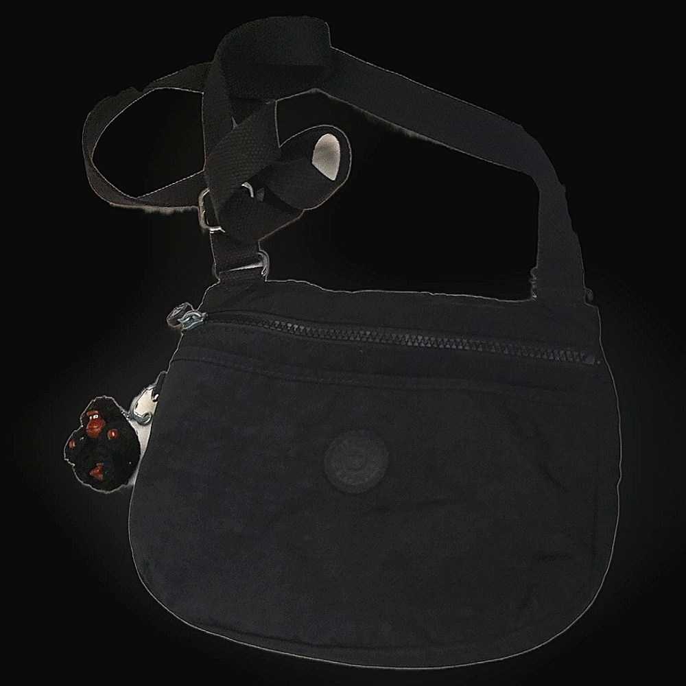 Kipling Arto Black Crossbody Handbag